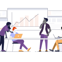 Image de collaborateurs travaillant ensemble