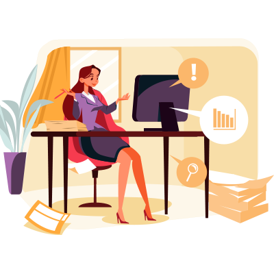 Image d'une Sécrétaire de bureau