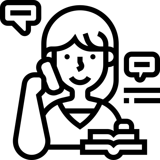 Illustration d'agent de centre d'appel
